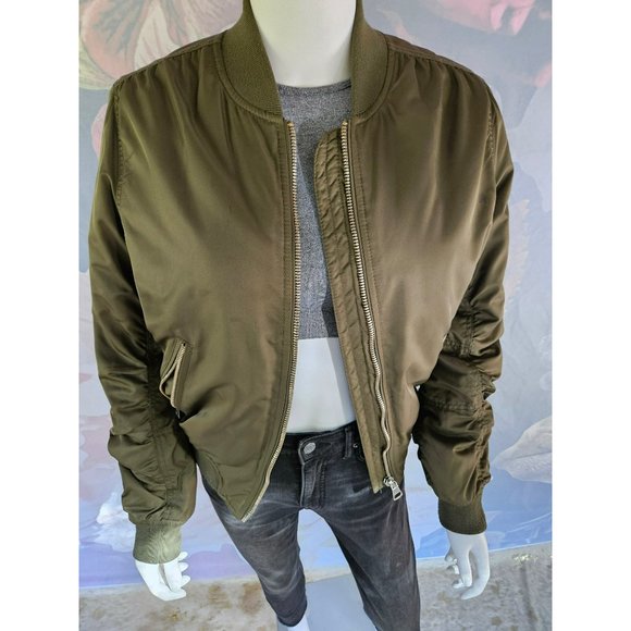 Top Shop Army Green Jacket - Picture 3 of 7